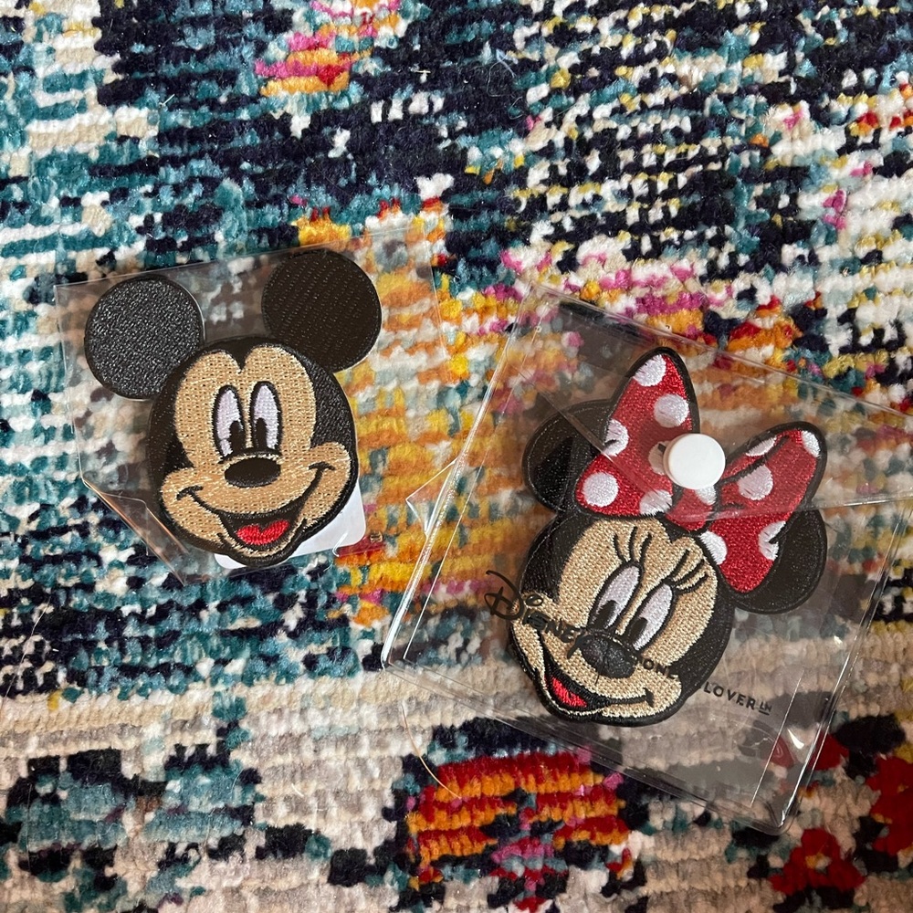 SCL Mickey and Minnie mouse small head set
